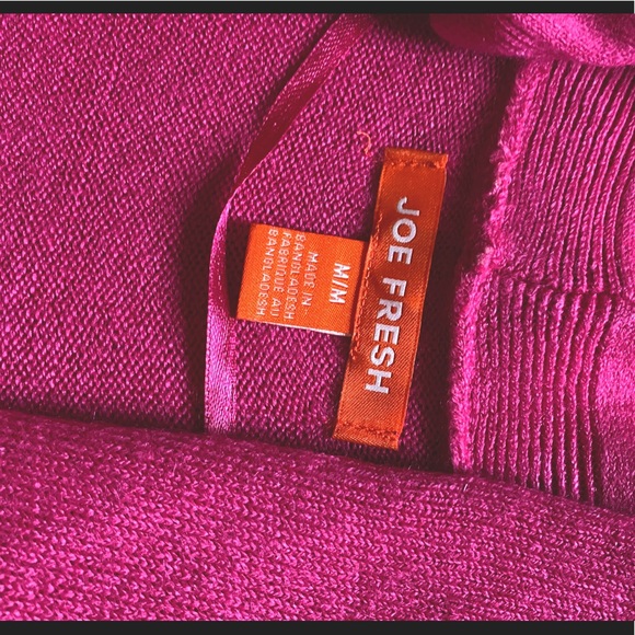 Super soft cardigan, fuchsia colour - Picture 5 of 6